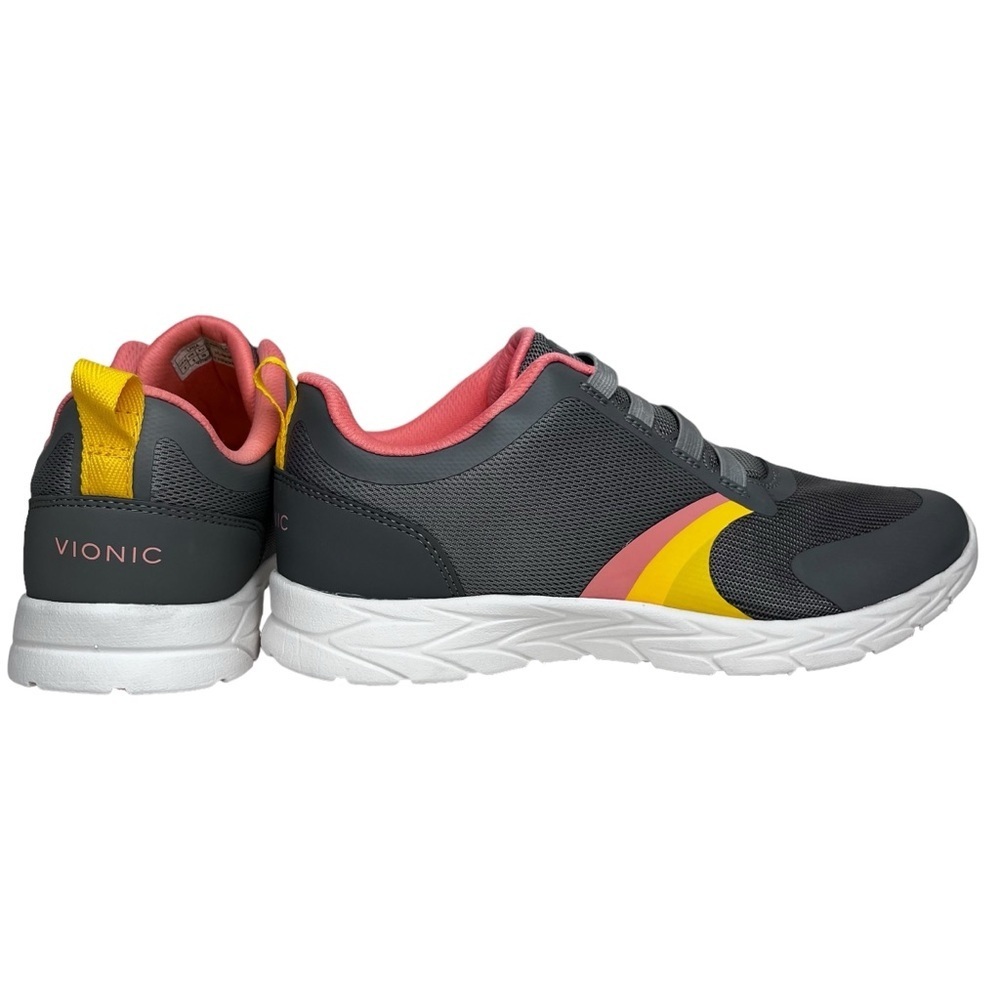 Vionic NWOT Layla Women’s Gray Athletic Mesh Skip On Shoe Size 8